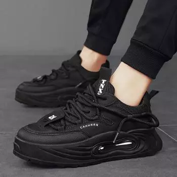 Sneakers men s shoes new summer thick-soled heightening shoes student leisure mesh breathable summer retro trendy shoes men 39