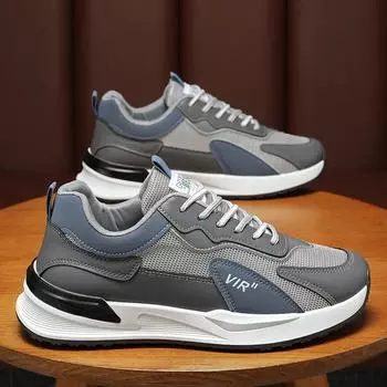 Sneakers men s spring new trendy shoes men s casual mesh running platform dad shoes men s shoes 39