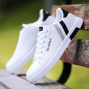 Sneakers Men Shoes Men Vulcanized Cheap Flat Comfortable Spring Autumn Fashion White Casual Sneakers Men s Shoes Chaussure 39