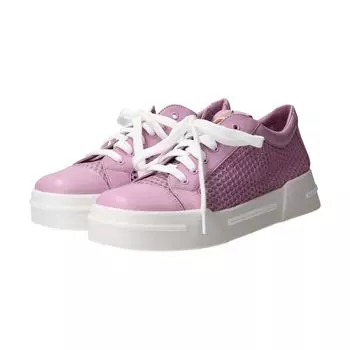 Sneakers Mesh Sneakers 645011 Purple cm [Carano] Lace-up Women s 23.5 фиолетовый