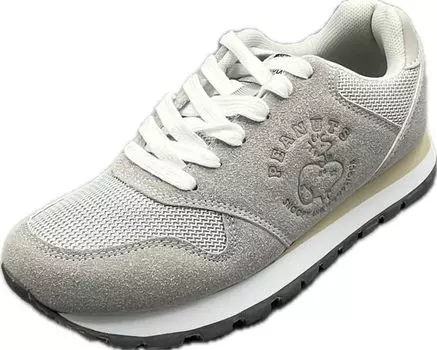 Sneakers Snoopy Simple Shoes cm [Peanuts] Non-slip Women s PN8274-02 22.5 серый