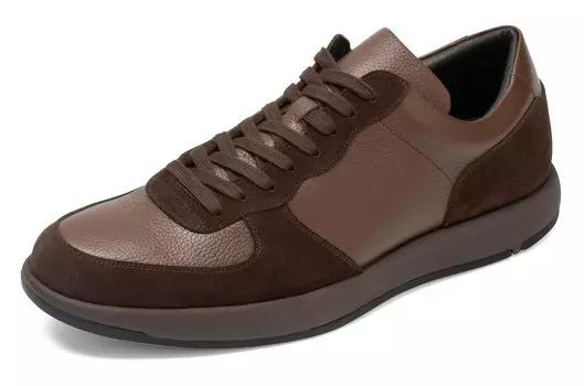 Sneakers Waterproof Traditional Sneakers 2E 1231A227 Coffee 227 cm [Runwalk] GORE-TEX Men s (embossed)/Coffee (brushed) 25.5