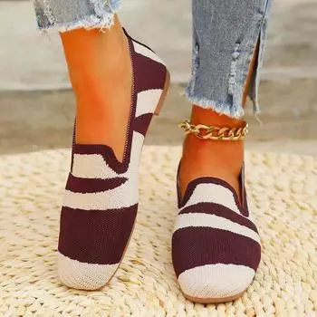 Sneakers Women 2024 New Spring Autumn Fashion Mesh Breathable Light Slip on Flat Casual Shoes Ladies Loafers Women Lolita Shoes 36 чёрный