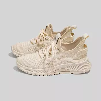 Sneakers Women Mesh Light Breathable Running Shoes Woman Walking Platform Sneaker Comfortable Female 2025 Summer Sports Shoes 35