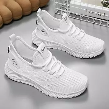 Sneakers women s 2025 summer new shoes single shoes casual breathable running shoes 36