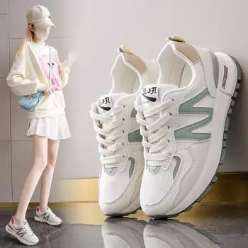 Sneakers women s new platform mesh heightening dad shoes retro versatile student casual shoes 35