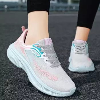Sneakers women s spring new women s shoes soft sole light couple running shoes fashion casual shoes 36
