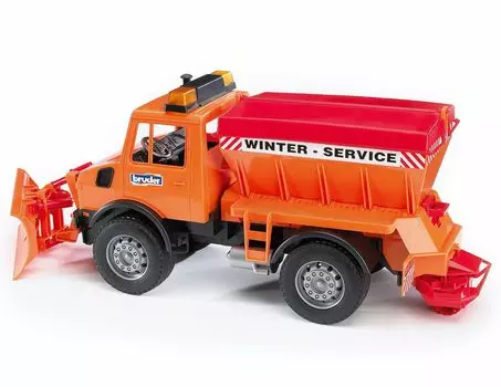 Снегоочиститель Bruder MB Unimog BR02572