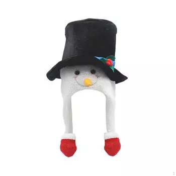 Снеговик Цилиндр Костюм Аксессуары Рождественский Головной Убор для Маскарада Рождество