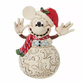 Снеговик Микки Маус 11 x 14 x H18 см DTR6008976 Статуэтка/фигурка Disney Traditions Размер