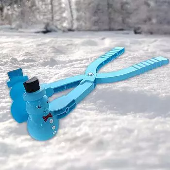 Снеговик, создатель снежков, снежки, игрушки, зимние аксессуары для игр на открытом воздухе синий