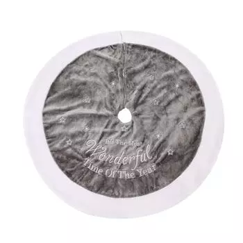 Снежинка Юбка для рождественской елки Диаметр Рождественское украшение Новогодние принадлежности для вечеринок Рождественская атмосфера Украшения One Size