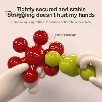 Снежинка взаимосвязанные строительные блоки игрушки разноцветные пластиковые диски строительный набор раннее обучение развивающая игрушка для детей 3+ A