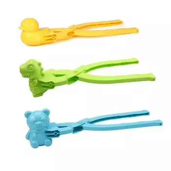 Снежная битва Изготовление снежков Большой снежный ком Машина для изготовления снежков SVNVIOZ Набор для игры в снег Машина для изготовления снежков Легкая в использовании игрушка для всей семьи и