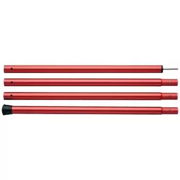 снежная вершина снежная вершина крыльевая стойка красная 240см TP 002RD