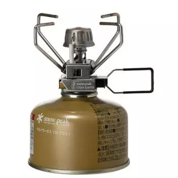 Snow Peak Snow Peak Уличная специализированная кассетная плита с прямым подключением Giga Power Stove Ground Auto Gs 100ar2