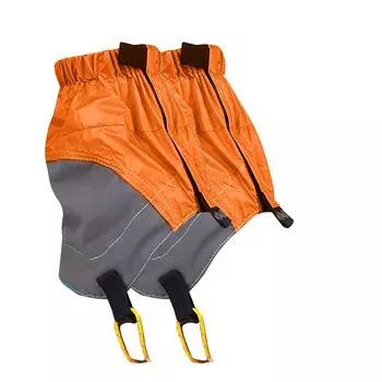 Снежные гетры для бега на открытом воздухе, пылезащитные, легкие, 20D, с силиконовым покрытием, в клетку, устойчивые к царапинам, защитная крышка для обуви с застежкой-крючком зелёный