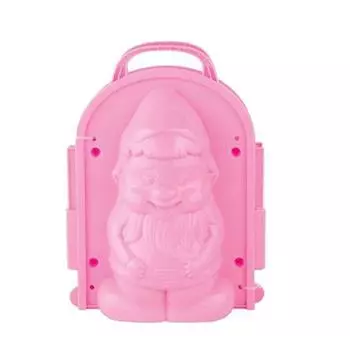 Снежный ком, зажим, портативный, милый, многоразовый, моющийся, для детей, для игр на открытом воздухе, 3-мерная форма, аксессуары для игр оранжевый