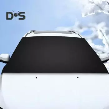 Снежный покров для автомобиля, максимальная защита от замерзания, града, метели, защита от солнца, снежный покров для автомобиля, автопоставка чёрный