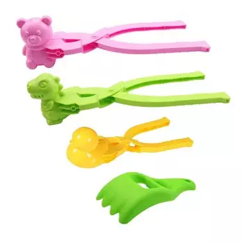 Снежок Снежок Большой SVNVIOZ Снежок Снежный Набор Утка Снежок Изготовление Снежка Легко для Родителя и Ребенка Семья и Друзья Борьба, Изготовление, Размер,