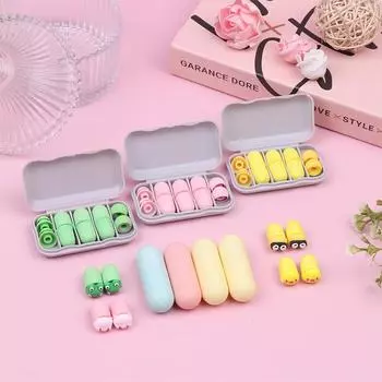 Снижение шума во время сна, антихраповые звукоизолирующие беруши, силиконовые, для путешествий, концертов, строительства и учебы