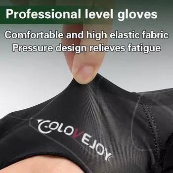 Перчатки для снукера с тремя пальцами для левой и правой руки, перчатки для бильярда с половиной пальцев для снукера и пула as the picture