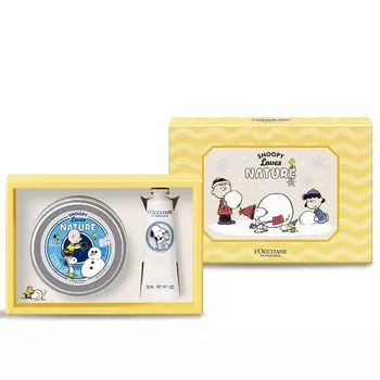 SNOOPY 2025 НОВОГОДНИЙ Крем для тела Snowsia Подарок для рук Подарок для женщин и мужчин Популярный Новый подарок Новый сувенир Новый год Snoopy L OCCITANE и год Годовой