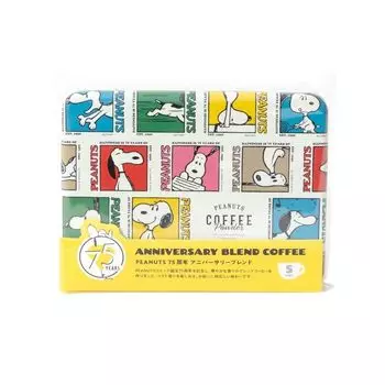 Snoopy Coffee 75th Anniversary Blend Friends of Best Powdered [Милый арахис] [Кофе]