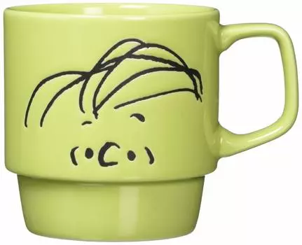 Snoopy Colorful Peanuts Stack Mug Linus Pattern PEANUTS SN45-11
