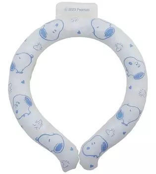 Snoopy Coolish Tube Neck Cooler Предотвращение теплового удара Размер S Белый Детский