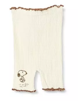 Snoopy Footed Belly Band Bloomers Baby Clothes Boys Girls 60cm 70cm 80cm 90cm 215150619 [Peanuts] Off-White 60-90