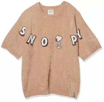 SNOOPY HOMME JQD Пуловер PMNT202923 CML Япония M на японский размер [Gelato Pique] Мужской (эквивалент М)
