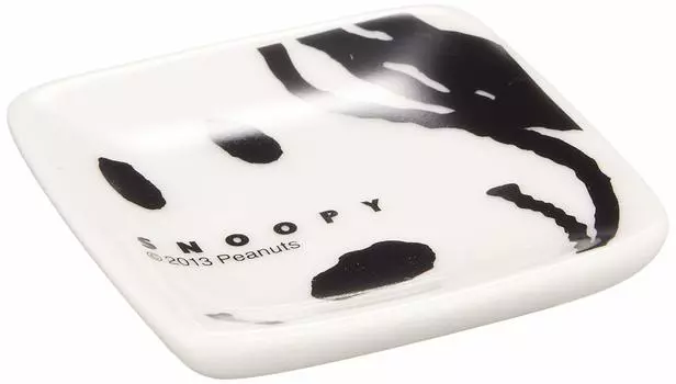 Snoopy Petit Square Plate Diameter 604513 PEANUTS 5.5cm