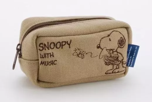 SNOOPY SMPEPBG Чехол для мундштука для эуфониума Snoopy коричневый