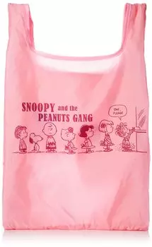 SNOOPY Snoopy Мини Эко Сумка 8202 Розовый [Routeto] IP.RS.MIDLifty.Peanut6U Женская
