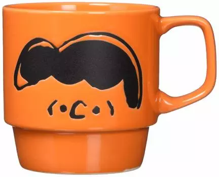 Snoopy Stack Mug Lucy Pattern PEANUTS SN44-11
