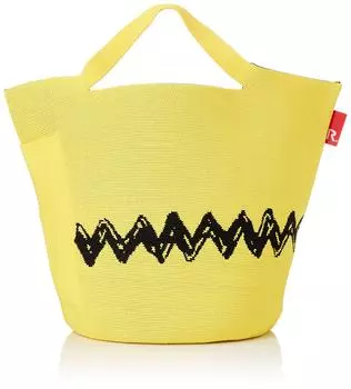 SNOOPY Сумка-тоут Snoopy IP Deli Peanuts 6T 8243 ЖЕЛТАЯ [Routeto] Женская Po-No Po-No в виде шляпы