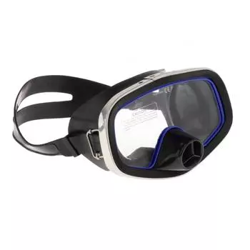 Snorkels Diving Mask Tempered Glass Lens Swimming Snorkeling Goggle Mask Large Frame Adult Diving Mask for Women Men синий