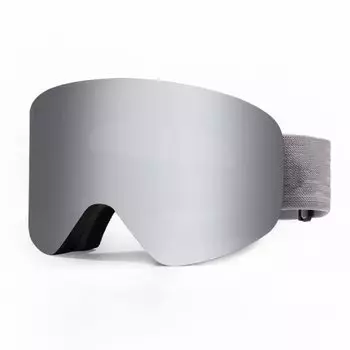 Сноубордические лыжи без оправы снег двойной подходит для UV400 УФ-поля аква-очков, очков, OTG, очков, противотуманных линз, юниоров, унисекс, чёрный