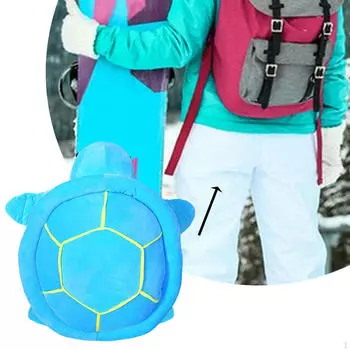Сноубордический набедренный протектор для ягодиц, милая черепаха для детей и взрослых, катание на коньках, защита для сноуборда S