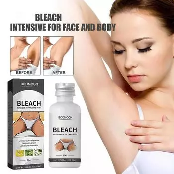 Snow Bleach Cream Private Parts Face And Body Fast 30ml Cream Bleach Strong Whitening Whitening I3P4 white -30ml