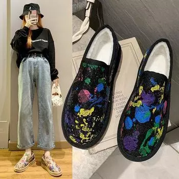 Snow Boots Woman On Offer With High Quality Winter 2024 Low Footwear Short Barrel Booties Designer Luxury Ankle Shoes For Women 35 шампанского