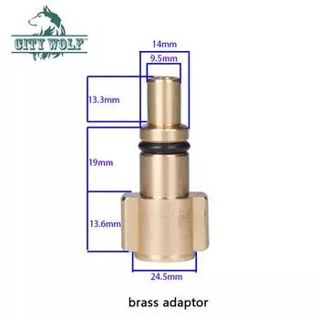 Snow Foam Lance For Defort DPW-1800 ECO HPW-1825RSE High Pressure Washer Lavor Parkside Car Washer Accessory Deck Foam