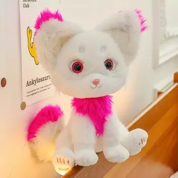 Snow Fox Elf Snow Fox Doll Doll Sleeping Pillow Plush Toy Doll Children S Day Gift 35Cm (0.3Kg)