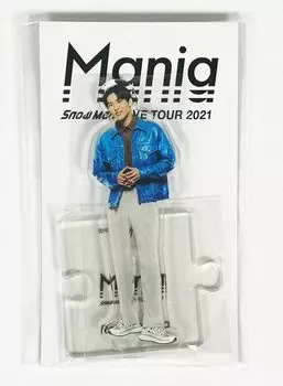Snow Man LIVE TOUR 2021 Mania Акриловая подставка Acstar Официальные товары (Мегуро Рен)