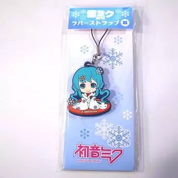 Snow Miku Rubber Strap B [SNOW MIKU2013] [Limited Item]
