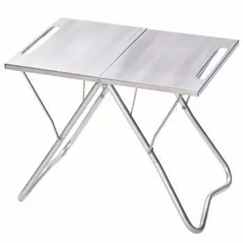 Snow Peak Bonfire MY Table из нержавеющей стали складной костер для кемпинга на открытом воздухе прочный