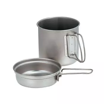 Snow Peak Cooker Titanium Lightweight Deep Trek 900 мл с чехлом для хранения для предотвращения стихийных бедствий при восхождении SCS-008T