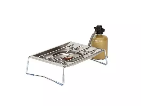 Snow Peak Flat Burner Cassette Печь Барбекю Предотвращение стихийных бедствий Приготовление пищи Кемпинг На Открытом Воздухе GS-450R серебряный