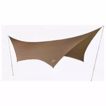 Snow Peak HD Tarp Hexa M «Щит» (M) ТП-861Н коричневый